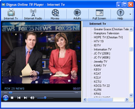 Digeus Online TV Player screenshot